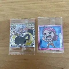 ワンピース 大海賊　ウエハース　LOG.12 ルフィ、ボニー