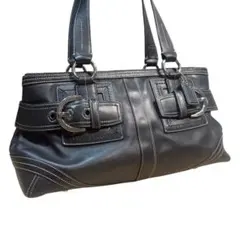 00s coach archive leather bag 黒 コーチ y2k