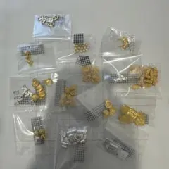 手芸用品　金色のパーツ まとめ売り