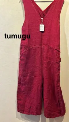 tumugu (ツムグ)ソリトリネンサロペットのサムネイル