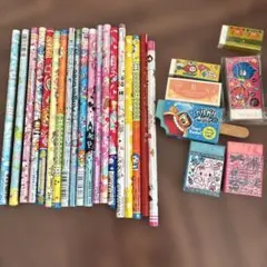 文房具　まとめ売り　鉛筆消しゴム