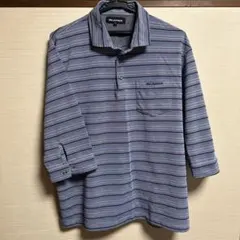 Mr.JUNKO メンズ　ポロシャツ　七分　サイズＬＬのサムネイル