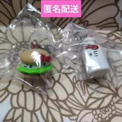 ハローキティ　アメリカンデザイン　めじるしアクセサリー　ガチャガチャ
