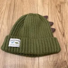 ベビー　キッズ　ニット帽　帽子　恐竜