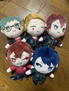 ツイステッドワンダーランド ハーツ エクストラぬいぐるみ　5点まとめ売り