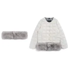 タイオン　TAION EXTRA ダウンコート　ファー