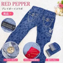 REDPEPPER×PLAYBOY ローライズ Y2Kデニム 27のサムネイル