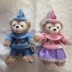 【東京ディズニーシー10周年】 ダッフィー シェリーメイ ぬいぐるみバッチセット