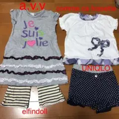 女の子　90サイズ　春夏　4枚セット