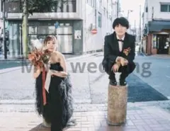 ✴︎流行✴︎新品✴︎チュール フレア ウェディングドレス 韓国 おしゃれ ビスチェ