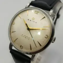 セイコー スーパー 2003 手巻き 1954年製 蛇S 日本国鉄 メンズ腕時計 