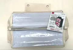 DAISO ぬいぐるみ収納ポケット 2段　ベージュ　1個