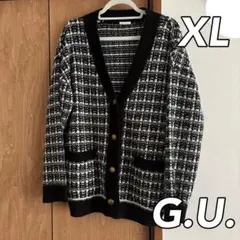 XL ジーユー 長袖カーディガン