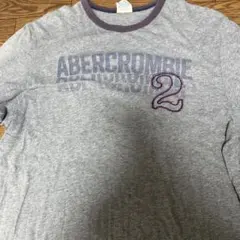 Abercrombie＆Fitch アバクロ好きな方Ｔシャツメンズグレー安グレーのサムネイル