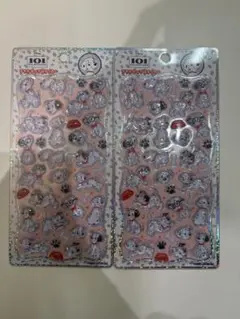 プチドロップステッカー　101匹わんちゃん シールセット 2シート　新品未使用