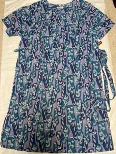 柄物　ワンピース　エスニック