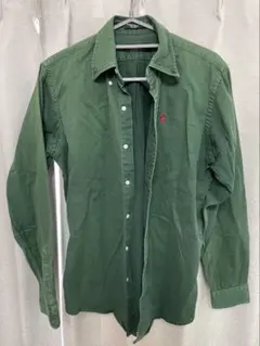 POLO グリーンシャツ XL