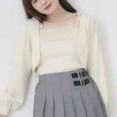 ems excite ファー付きキャミニット