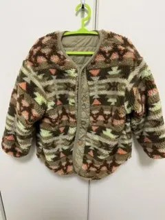 BREEZE ブリーズ　フリースジャケット　リバーシブル　110cm