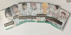 ハイキュー!! FAN PARK ファンパーク 箔押しクリアカードコレクション