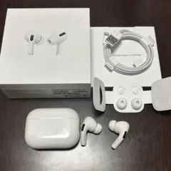 AirPods Pro 第1世代/本体 充電ケース付き/右耳一部機能不良