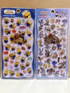 【正規品】ルーニーチューンズ　ミニオン　プチドロ　2枚set
