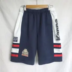 ｋａｐｐａ ビッグロゴ ネイビー 紺 デカロゴ ジャージ ハーフパンツウェア