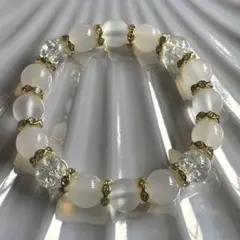 (988) 天然石 ブレスレット⟡.·