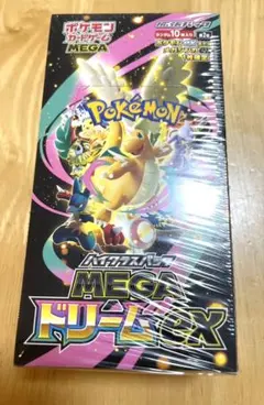 ポケモンカードゲーム　メガドリームex シュリンク付き1BOX