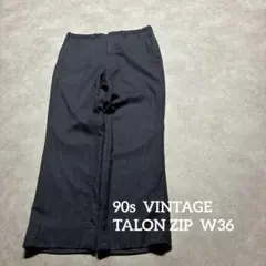 90s JOS.A.BANK TALON 2タック ウール極太スラックス W36 - メルカリ