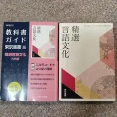 東書版ガイド702精選言語文化古典編