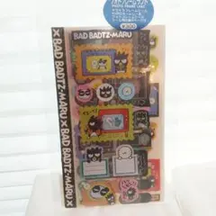 バッドばつ丸　フォトフレームランド シールセット サンリオ 新品 匿名配送