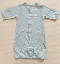 Cottoli ライトブルー ロンパース 50〜60