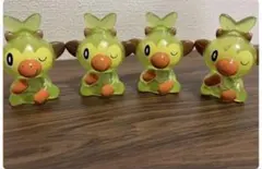 ポケモン サルノリ ソフビ　指人形　クリア