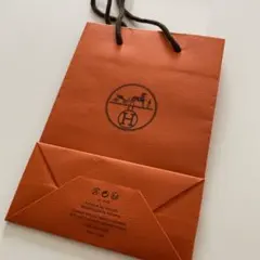 HERMES オレンジ ショップ袋