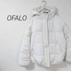 2.02 オファロ ダウンジャケット フード ポケット シンプル 袖ゴム