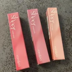 【新品未開封】rom&nd sheer tint stick 3本セットのサムネイル