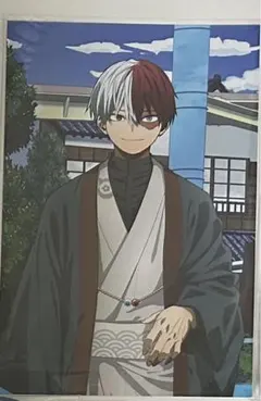 ヒロアカ　花やしき　ポストカード　轟