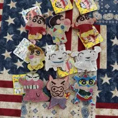 クレヨンしんちゃん／キラキラキーホルダーセット