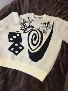 最終値下げ！nike × stussy knit sweaterのサムネイル