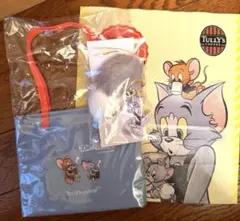 【新品】タリーズ トムとジェリー ミニトート アクリルチャーム 紙袋 3点セット