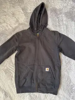 Carhartt ダークグレー　ジップアップパーカー