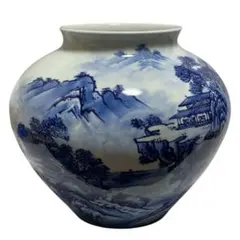 青麒麟紋天字壺 景徳鎮 陶磁器 装飾品 現代工芸品 美術品 置物 青花麒麟送子茶壺 景徳鎮 陶磁器 景徳鎮 陶磁器 装飾品 現代工芸品