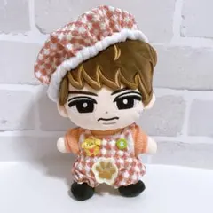 ⑨すのチル BIG ぬい服 snowman サロペット オレンジ