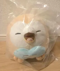 一番くじ ポケピース 〜PEACEな夜のひととき～ D賞 モクロー ぬいぐるみ