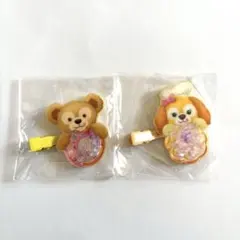 ダッフィー&フレンズ　ヘアクリップ　フィルド・ウィズ・ジョイ　クッキーアン