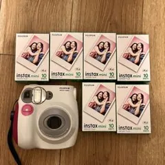 【良品】FUJIFILM instax mini 7S ピンク フイルム60枚