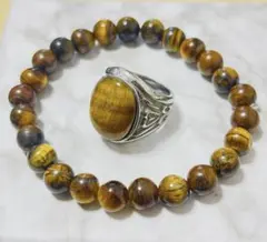 天然石タイガーアイ〔ブレスレット単品価格〕