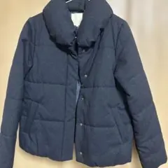 【美品】ネイビー 中綿ジャケットearth music&ecology