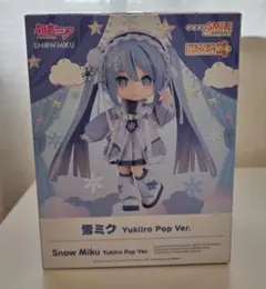 【新品未開封】雪ミク Yukiiro Pop Ver.　ねんどろいどどーる